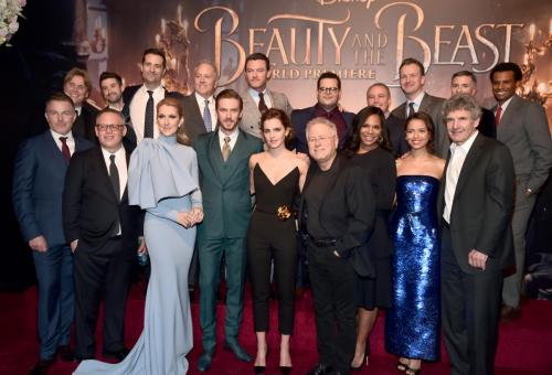 Emma Watson at the Beauty and the Beast premiere 3